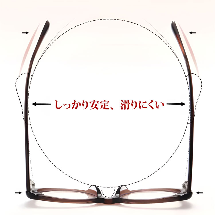 Eterlens KL エレガントでおしやれな 若見えプル-ライトカットリ-ディンググラス