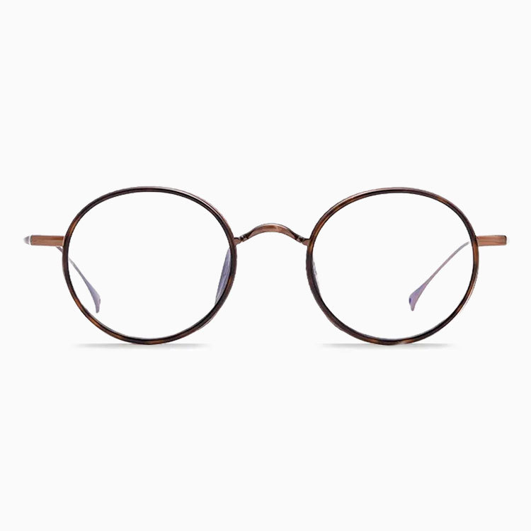 Eterlens｜7.6g 高級感のある彫刻模様スプラウトパットメガネ｜匠の技が光る一本