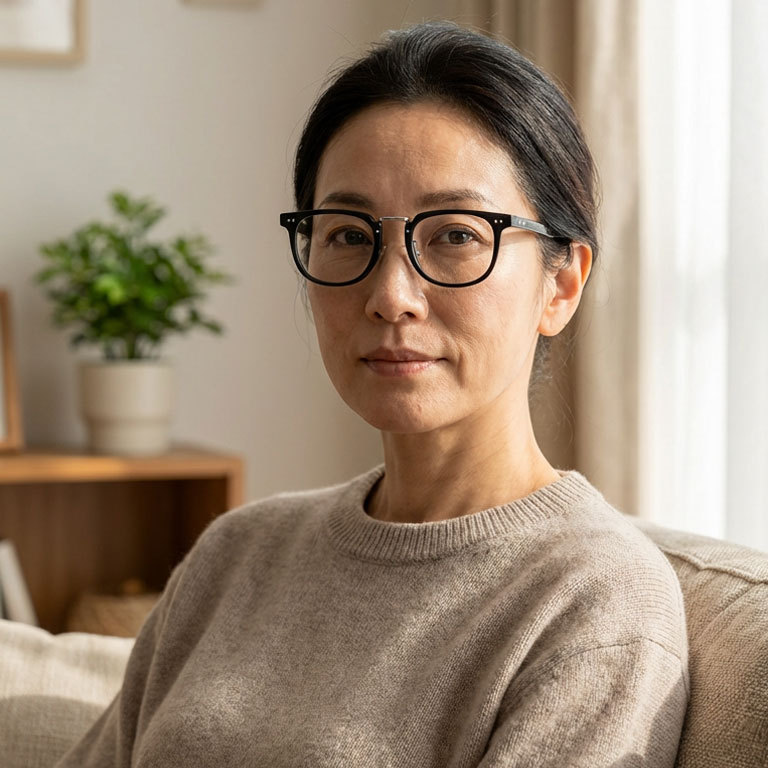 Eterlens KL "ワン・ビジョン" | これ1本で遠くも近くも、室内も屋外も。| 遠近両用 兼 調光 | クラシックなサーモントブロー メンズ リーディンググラス