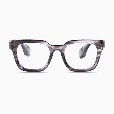 ETERLENS | 小顔効果・超軽量TR | 水墨画風ビッグフレーム | 快適な見え心地 | おしゃれ 老眼鏡 - 商品画像 1/15 (Wellington BlueGuard)