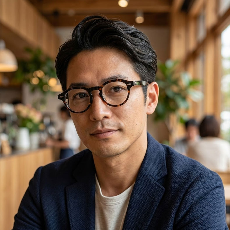 【職人仕上げ・超軽量】｜Eterlens  CROWN｜クラウンパント メガネ｜べっ甲柄｜キーホールブリッジ｜ヴィンテージ風 アセテート｜度付き対応 ユニセックス