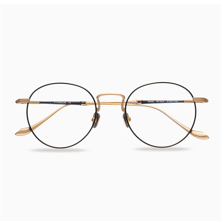 Eterlens｜デザイナーシリーズ超軽量チタンメガネ｜度付き対応｜レトロスタイル