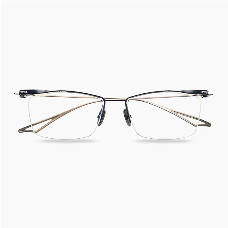 Eterlens｜超軽量チタン製ブロー型メガネ｜度付き対応｜匠の技が光る一本