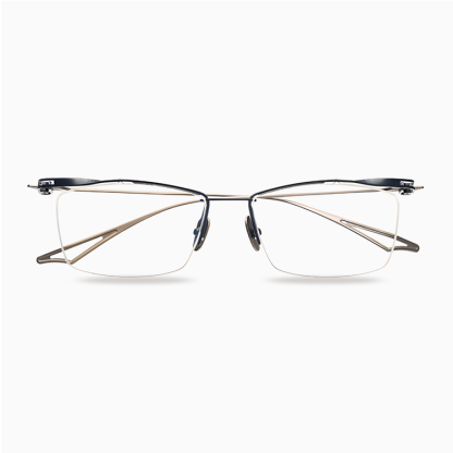 Eterlens｜超軽量チタン製ブロー型メガネ｜度付き対応｜匠の技が光る一本