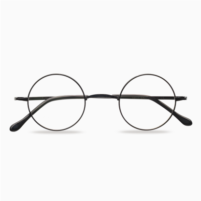 Eterlens｜レトロ風一山メガネ｜度付き対応｜匠の技が光る一本