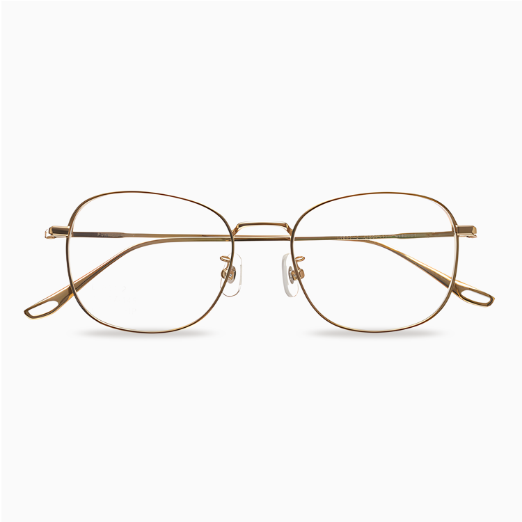 Eterlens｜ビジネスレトロ風チタンメガネ｜度付き対応｜匠の技が光る一本