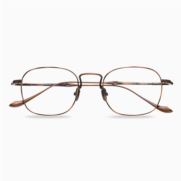 Eterlens｜手作りレトロシンプルチタンメガネ｜度付き対応｜匠の技が光る一本