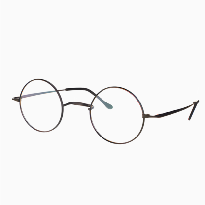 Eterlens｜レトロ風一山メガネ｜度付き対応｜匠の技が光る一本