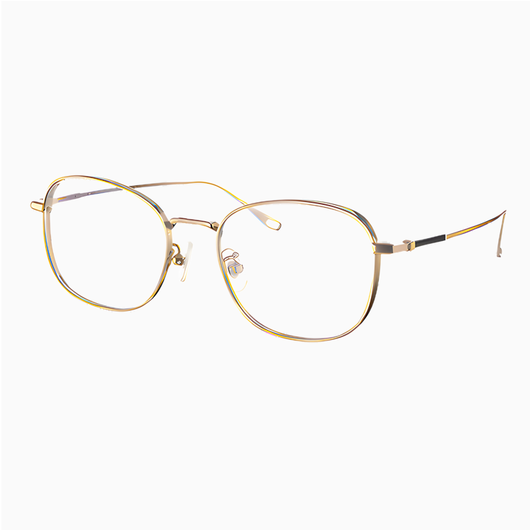 Eterlens｜ビジネスレトロ風チタンメガネ｜匠の技が光る一本