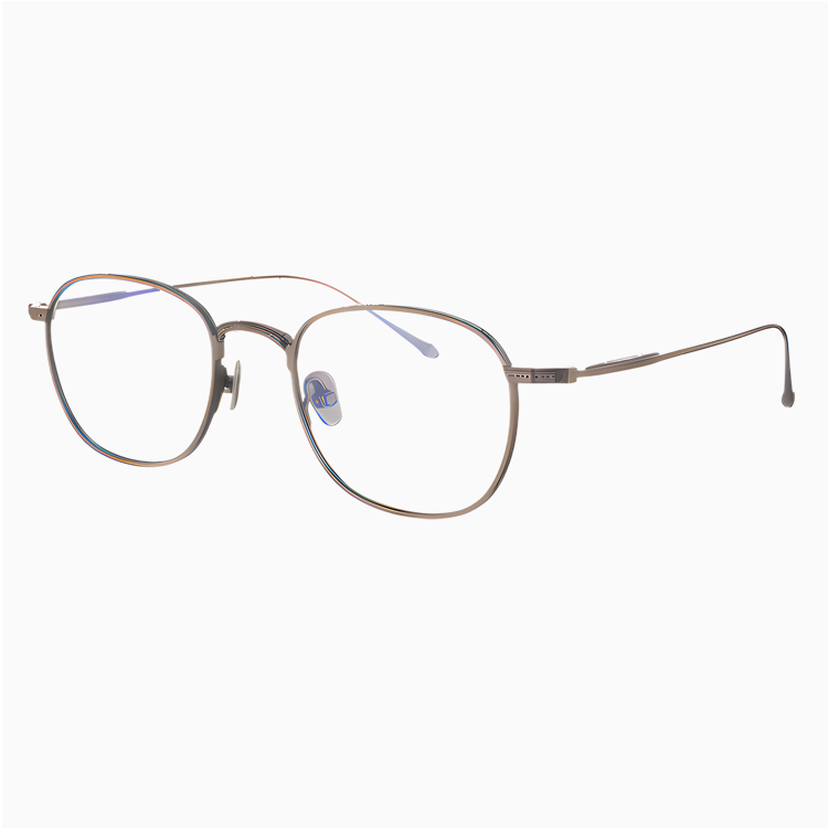 Eterlens｜手作りレトロシンプルチタンメガネ｜匠の技が光る一本