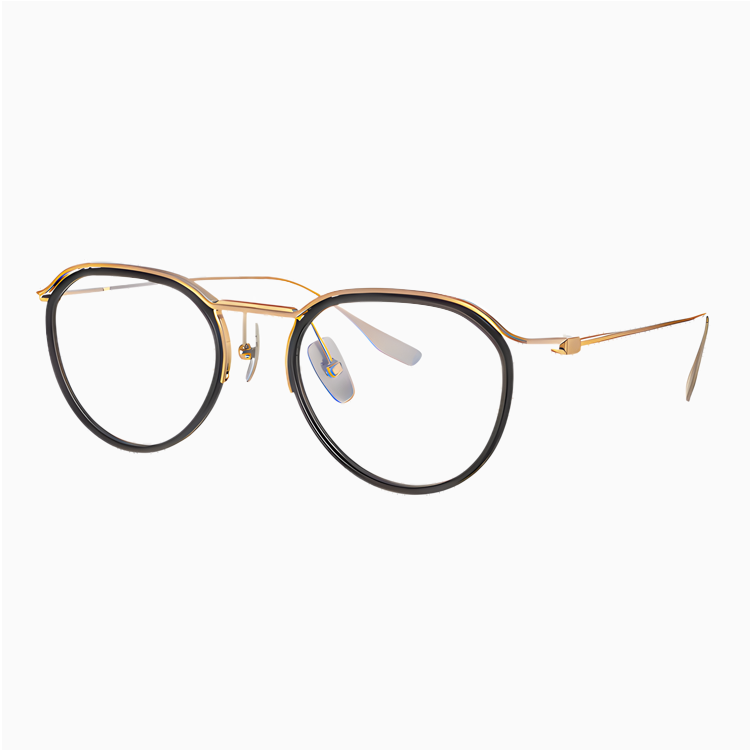 Eterlens｜ヴィンテージ風チタンメガネ｜匠の技が光る一本