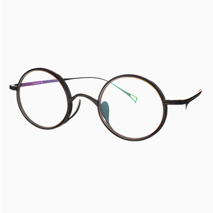 Eterlens｜高級感のあるスプラウトパットメガネ｜匠の技が光る一本