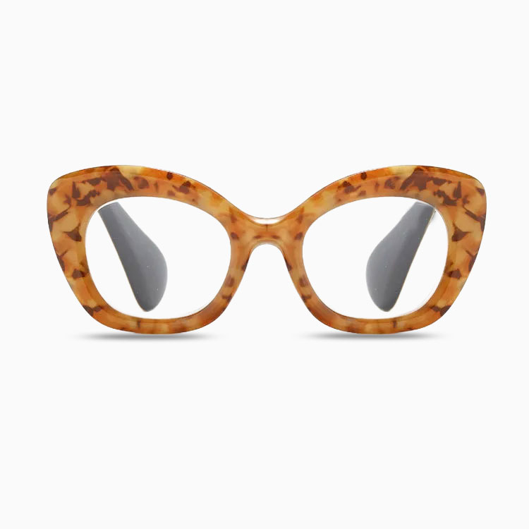 キャットアイフレームメガネ Eterlens キャットアイ太フレーム老眼鏡