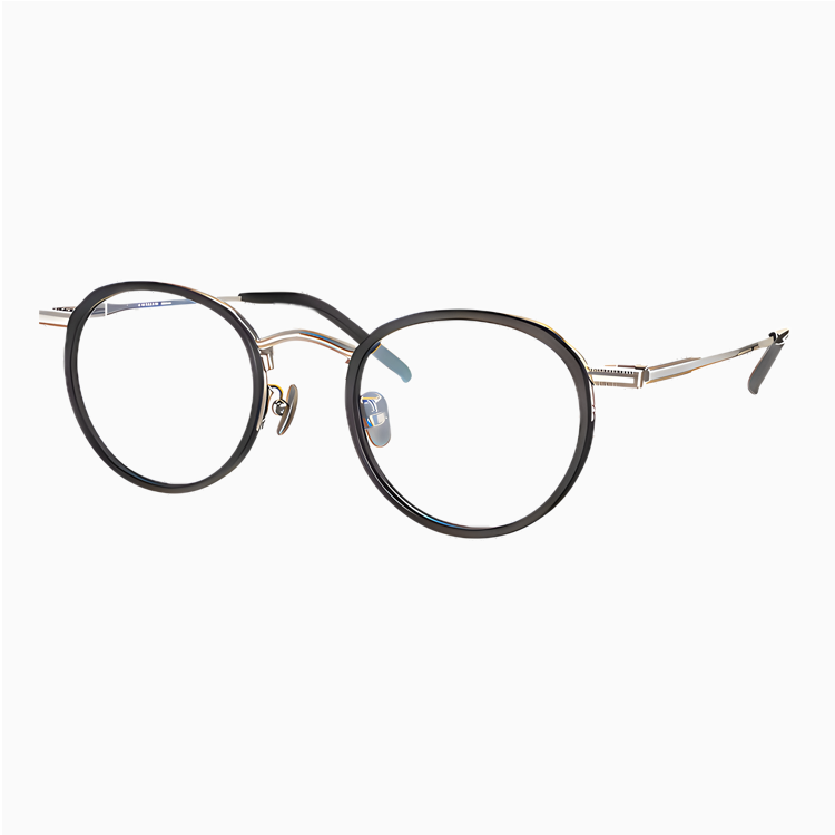 【トレンド感のあるべっ甲柄・チタン製】Eterlens 12g メガネ 度付き おしゃれ 丸メガネ | レトロ・ボストン | 軽量・金属アレルギー対応・男女兼用 - 商品画像 13/16 (Boston RxReady)