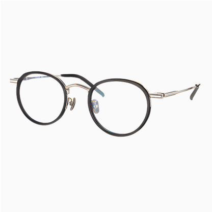 Eterlens｜高級感あふれるチタン製小さめフレームメガネ ｜匠の技が光る一本