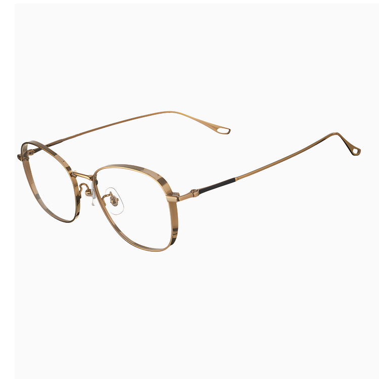 Eterlens｜ビジネスレトロ風チタンメガネ｜匠の技が光る一本