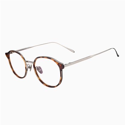 Eterlens｜高級感のある超軽量チタンビジネススタイルメガネ｜レトロスタイル