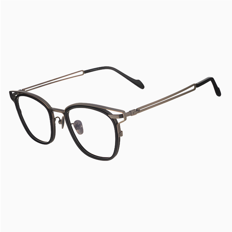 14.2g レトロ感漂う上質なアセテートチタン製メガネ│度付き対応｜匠の技が光る一本 | Wellington RxReady - 商品画像 14/15