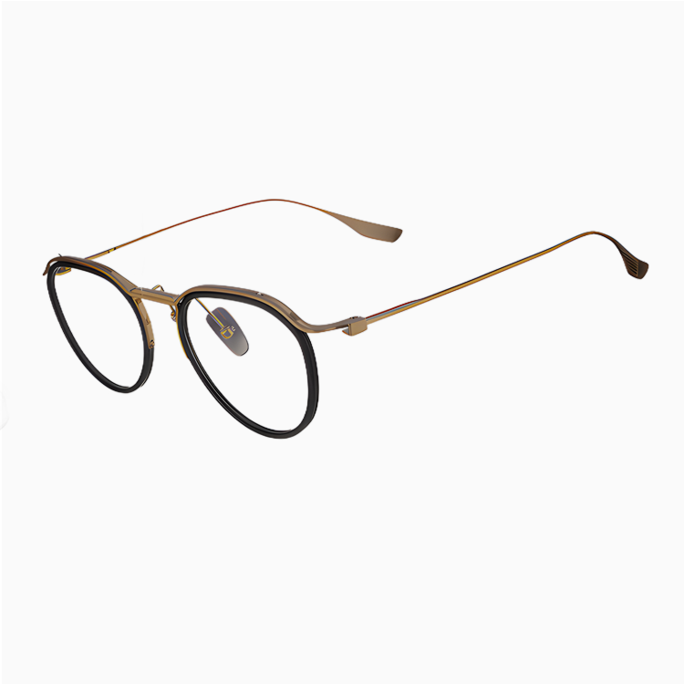 Eterlens｜ヴィンテージ風チタンメガネ｜匠の技が光る一本