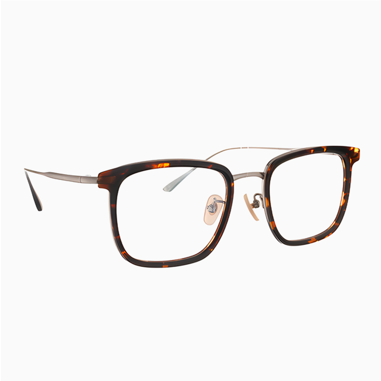 Eterlens｜高級感のある超軽量チタン｜ビジネスレトロメガネ