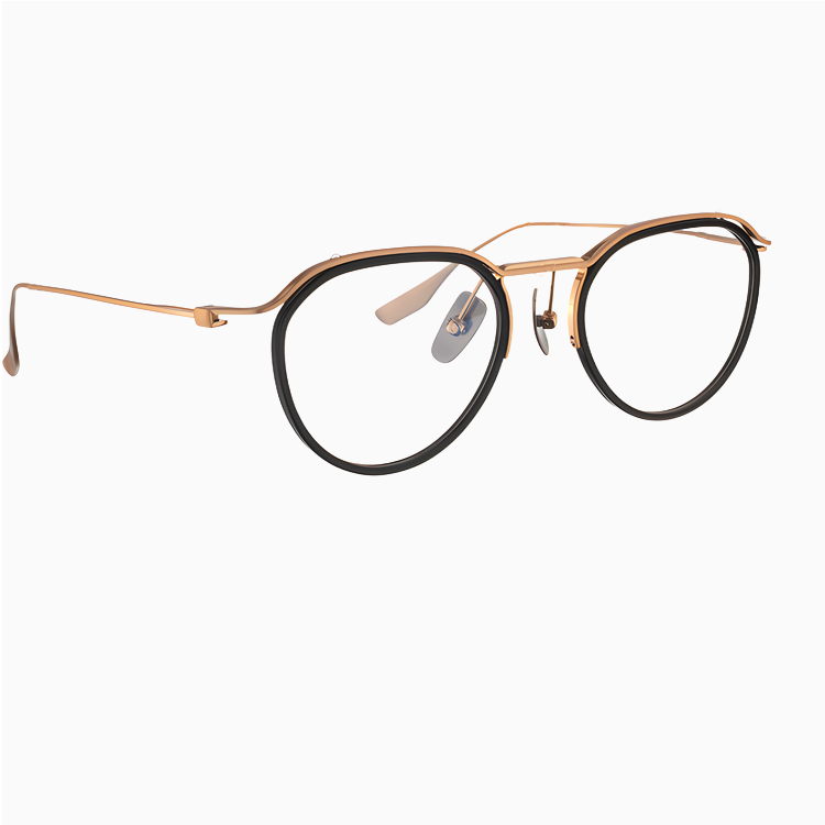 Eterlens｜ヴィンテージ風チタンメガネ｜匠の技が光る一本