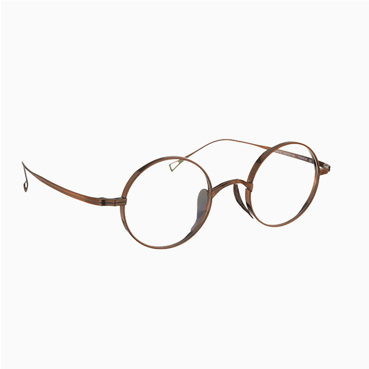 Eterlens｜高級感のあるレトロ風メガネ｜度付き可能｜匠の技が光る一本