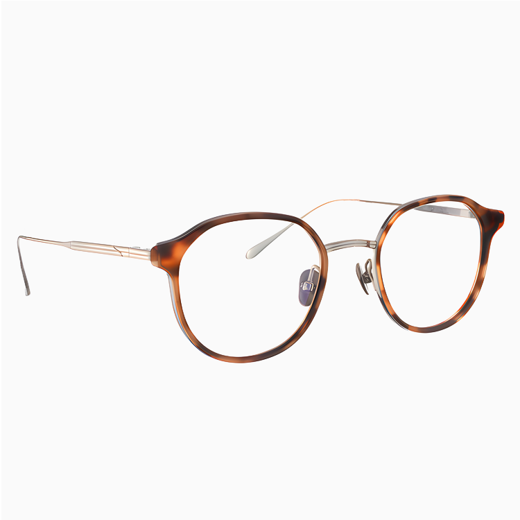 Eterlens｜高級感のある超軽量チタンビジネススタイルメガネ｜レトロスタイル