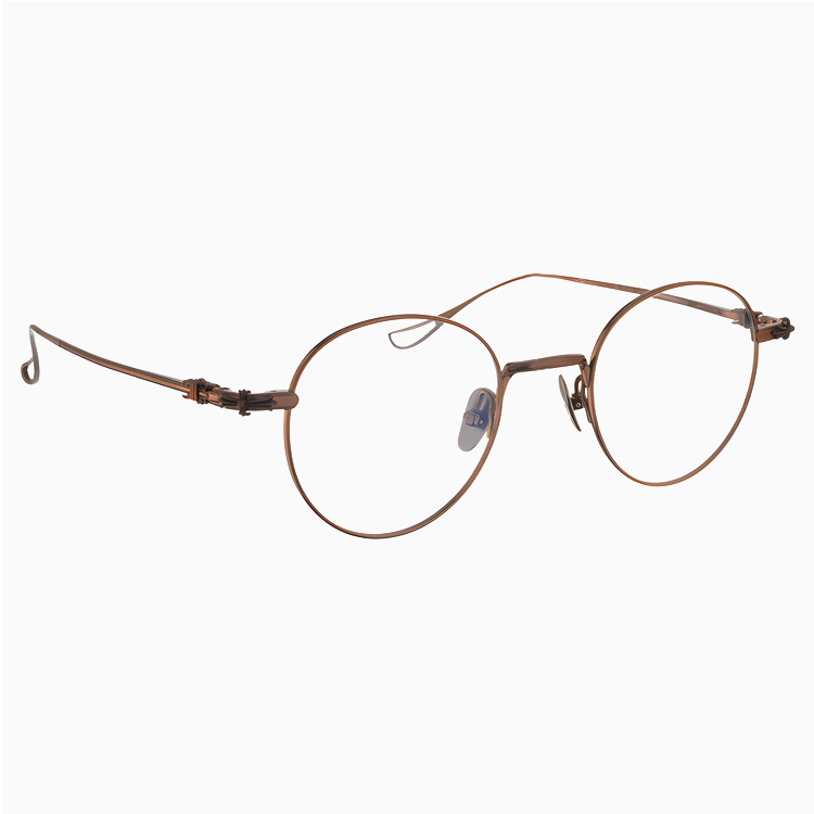 Eterlens｜レトロ風彫刻模様付きメガネ｜匠の技が光る一本