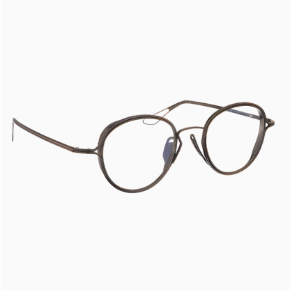 Eterlens｜レトロ風チタンメガネ｜匠の技が光る一本