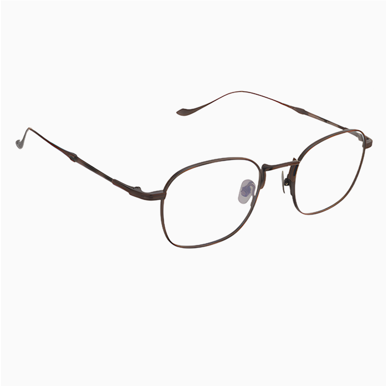 Eterlens｜手作りレトロシンプルチタンメガネ｜匠の技が光る一本