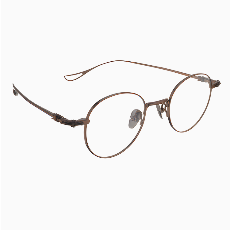 Eterlens｜レトロ風彫刻模様付きメガネ｜匠の技が光る一本