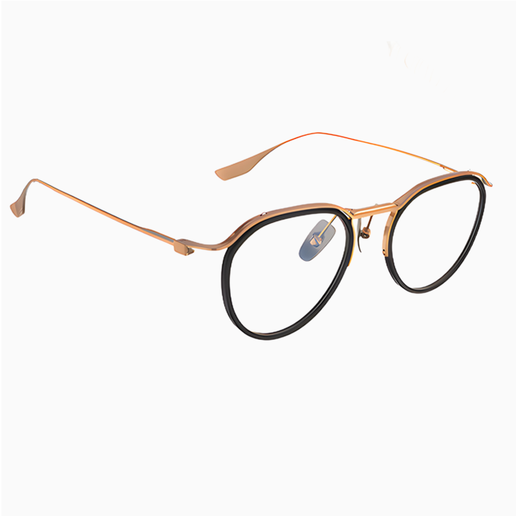 Eterlens｜ヴィンテージ風チタンメガネ｜匠の技が光る一本