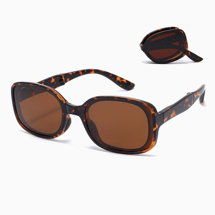 Eterlens｜透明感のあるオーバルフレーム｜折りたたみ 偏光｜トレンド偏光サングラス-Eterlens