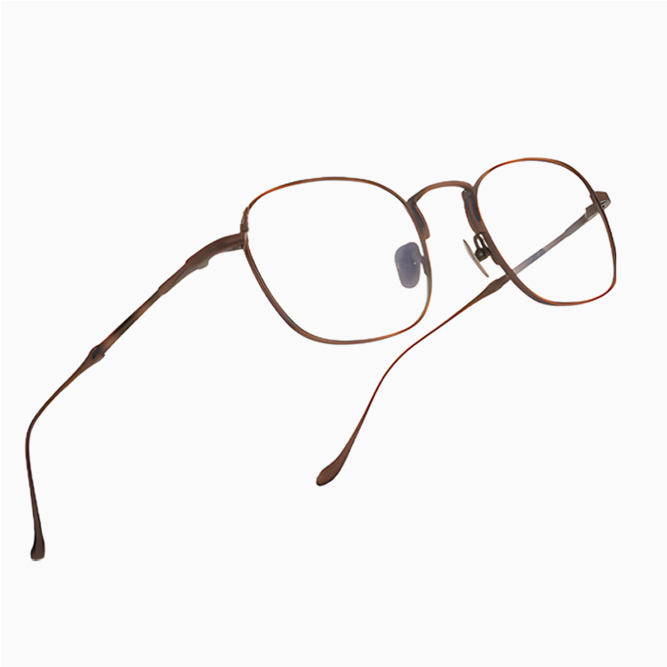 Eterlens｜手作りレトロシンプルチタンメガネ｜匠の技が光る一本