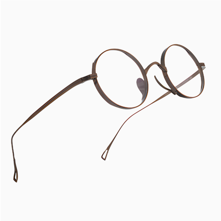 Eterlens｜高級感のあるレトロ風メガネ｜度付き可能｜匠の技が光る一本