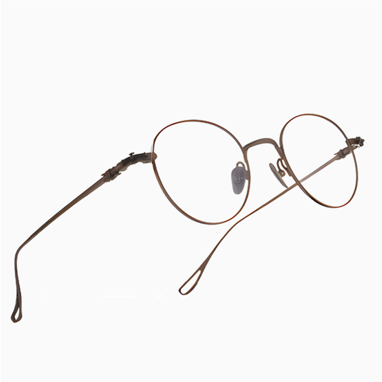 時の円環コレクション｜10.5g レトロ風彫刻模様付きメガネ｜匠の技が光る一本 | Round RxReady - 商品画像 11/15