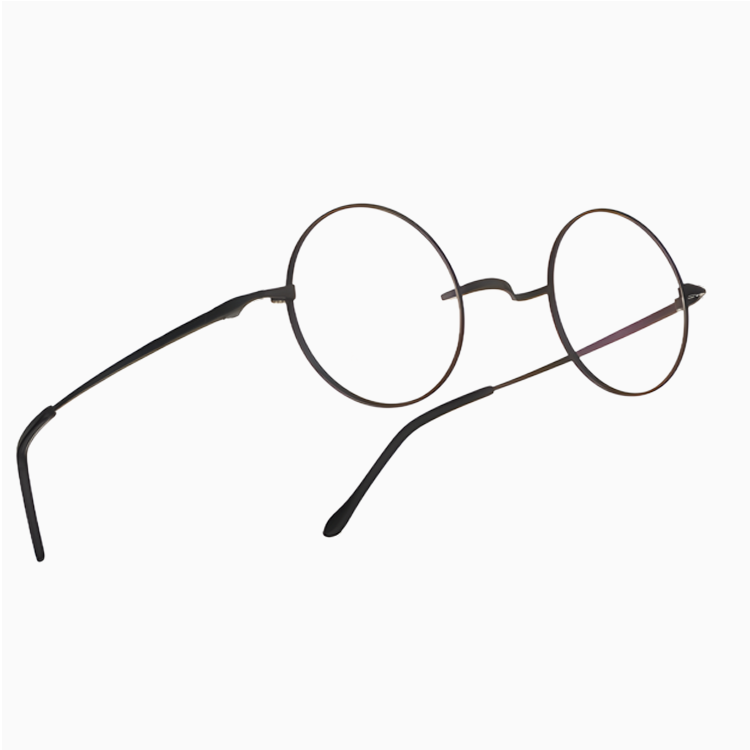 Eterlens｜レトロ風一山メガネ｜度付き対応｜匠の技が光る一本