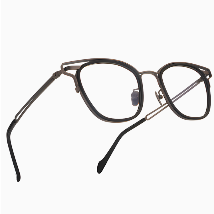 Eterlens｜レトロ感漂う上質なアセテートチタン製メガネ│度付き対応｜匠の技が光る一本