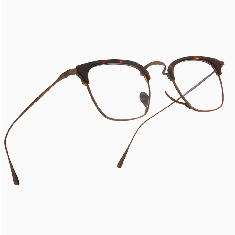 Eterlens｜ウェリントン型スプラウトパットメガネ｜匠の技が光る一本