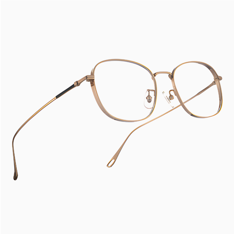 Eterlens｜ビジネスレトロ風チタンメガネ｜匠の技が光る一本