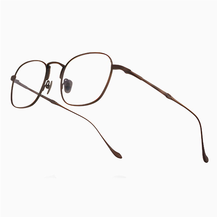 Eterlens｜手作りレトロシンプルチタンメガネ｜匠の技が光る一本