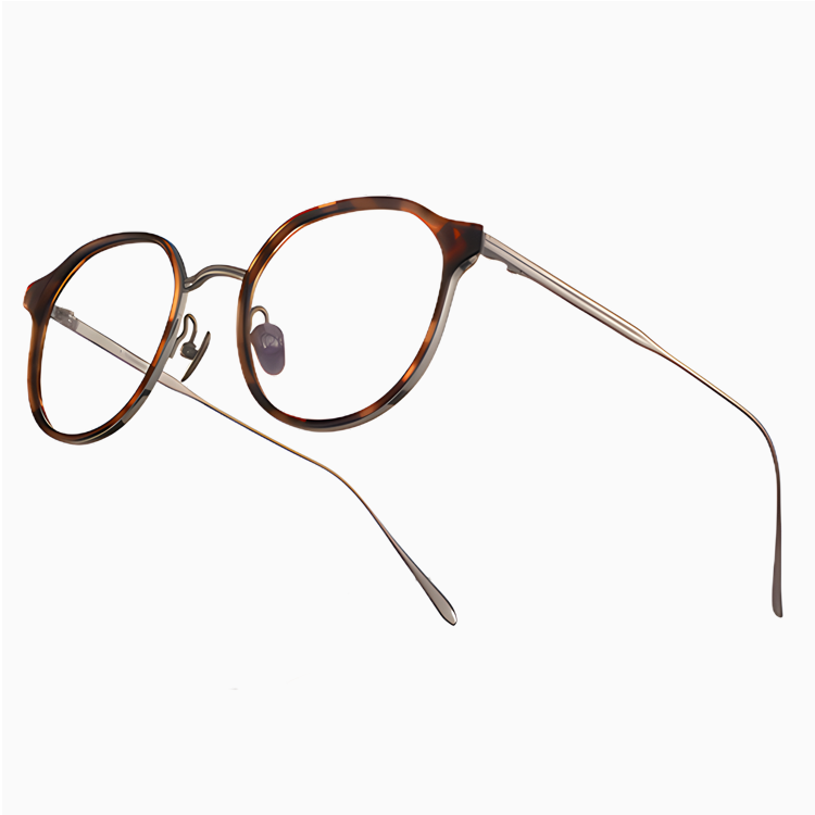 Eterlens｜高級感のある超軽量チタンビジネススタイルメガネ｜レトロスタイル