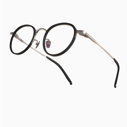 Eterlens｜高級感あふれるチタン製小さめフレームメガネ ｜匠の技が光る一本