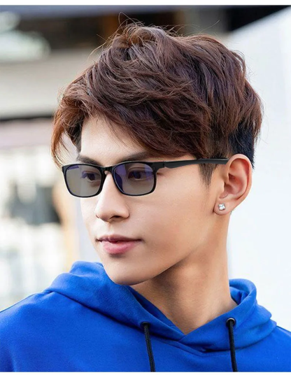 Eterlens 砂塵・花粉対策 多焦点遠近両用スマート調光老眼鏡-Eterlens