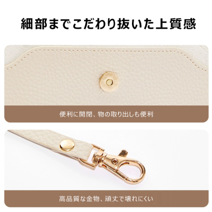 Eterlens 吊り下げ式本革メガネ収納ポーチ-m-Eterlens