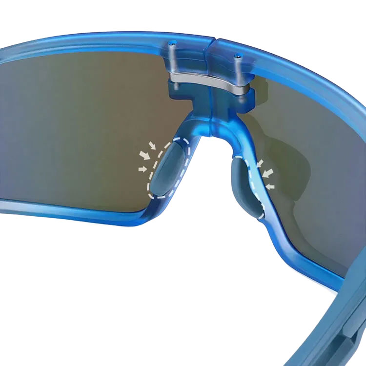 アウトドア用防風カラーレンズ | 折りたたみ 偏光 | サイクリングサングラス | Geo Polar - 商品画像 5/8