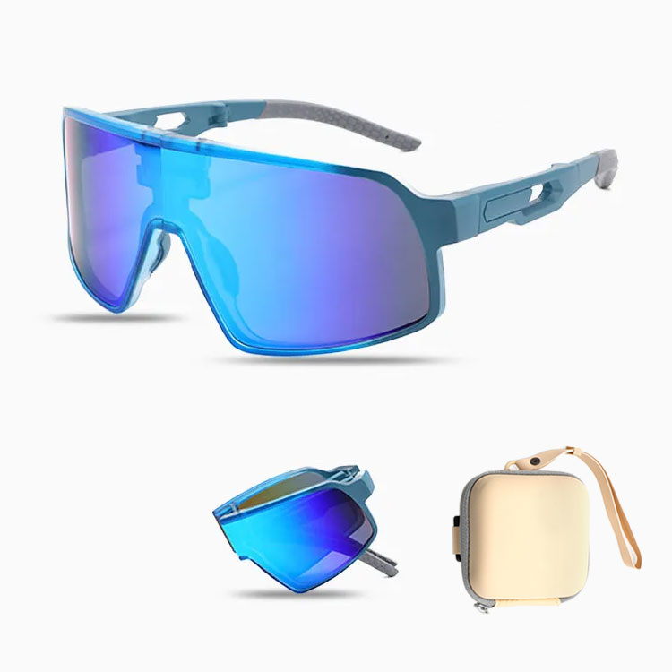 アウトドア用防風カラーレンズ | 折りたたみ 偏光 | サイクリングサングラス | Geo Polar - 商品画像 7/8