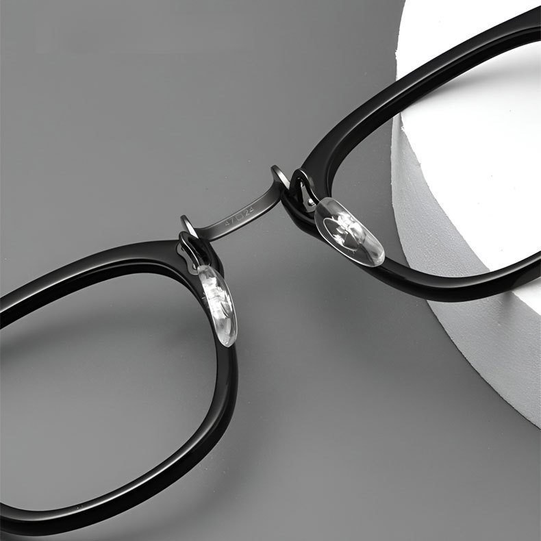 Eterlens 知性の窓 | クラシックレトロスクエアメガネ | 軽くて快適