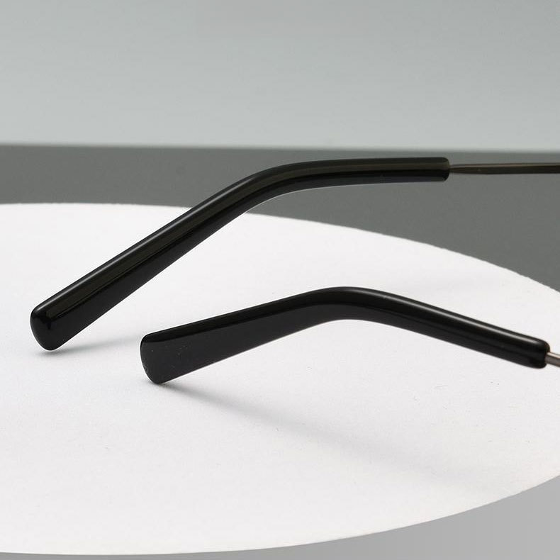 Eterlens 知性の窓 | クラシックレトロスクエアメガネ | 軽くて快適