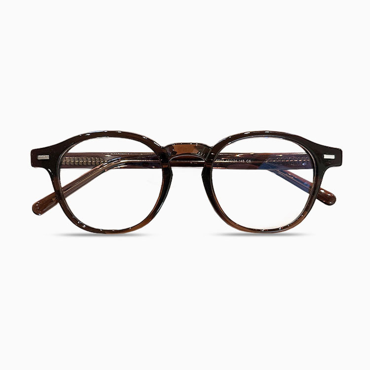 Eterlens｜レトロ風小さめスクエアフレームメガネ｜高密度アセテート素材